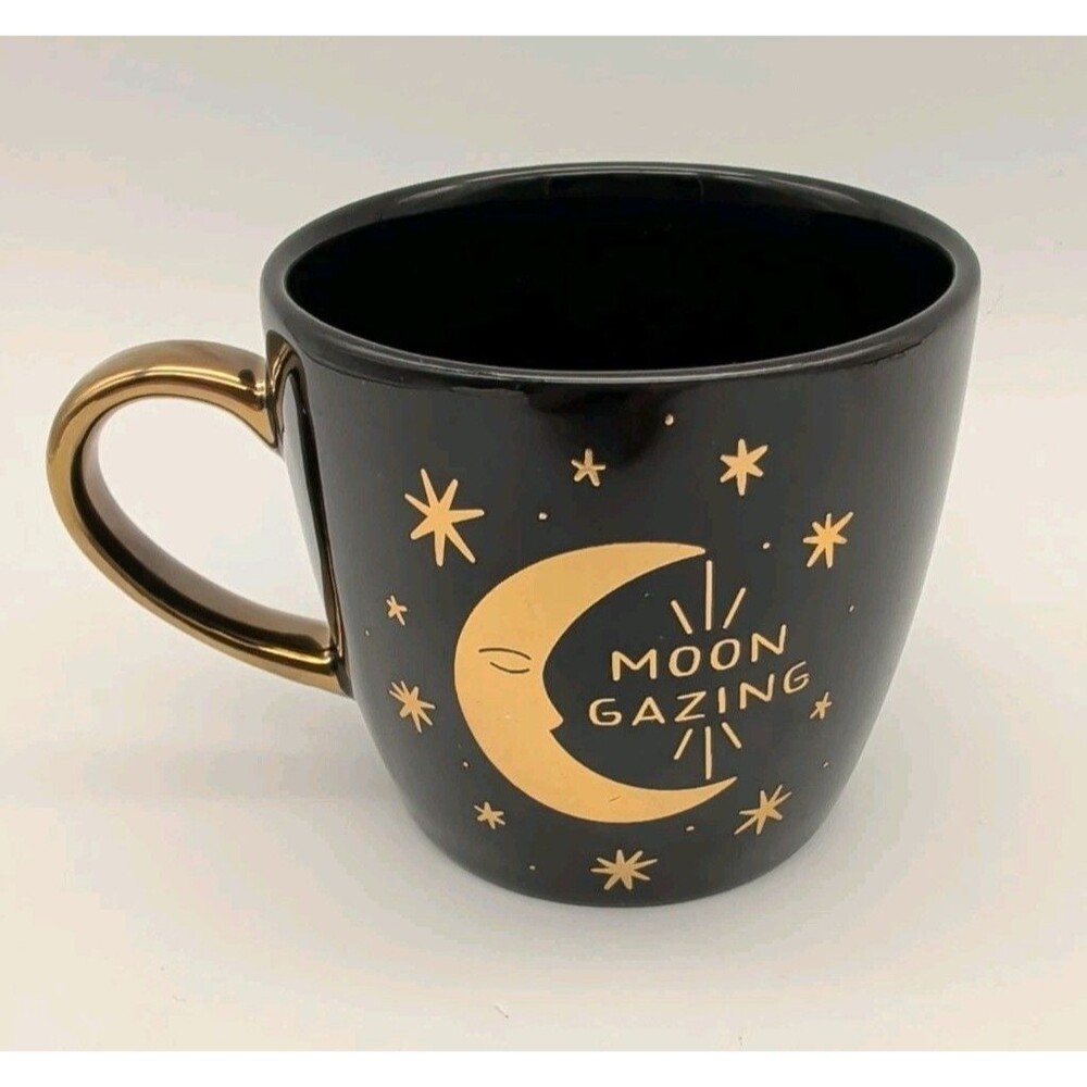 Goddess Provisions Moon Gazing Daydreaming Celestial Espresso Mug Demitasse...